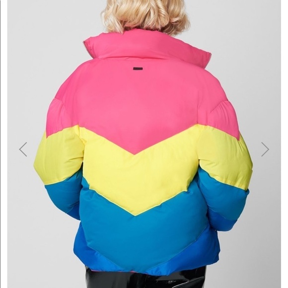 Blank NYC | Temptations Reversible Puffer Jacket M - Picture 5 of 15